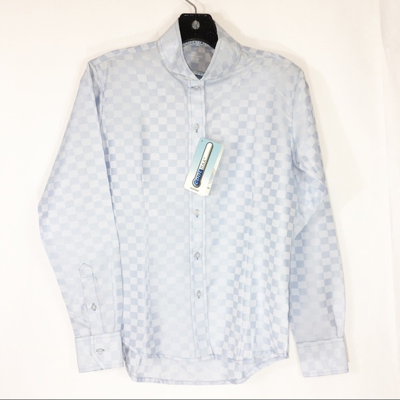 Cool-Max Light Blue Blouse - Picture 1 of 3